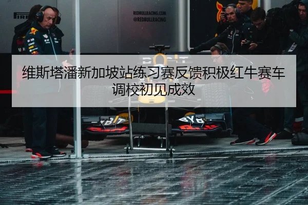 维斯塔潘新加坡站练习赛反馈积极红牛赛车调校初见成效